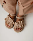 Fine Sandals | Light Rose Leather