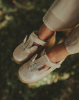 Esterre Unicorn | Powder Metallic Leather