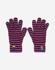 Funny Friends Striped Knitted Gloves