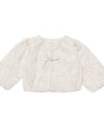 Guusje Jacket | Warm White Flowers