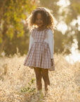 Agatha Dress | Copper Plaid