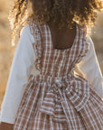 Agatha Dress | Copper Plaid