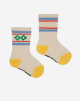 BC Baby Long Socks | BC Diamond | White