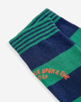 Teen/Adult BC Long Socks | Striped Multicolor