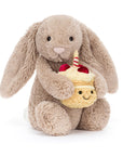 Bashful Beige Bunny 'Birthday'
