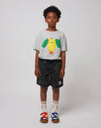 BC | Smiling Denim Bermuda Short | Black