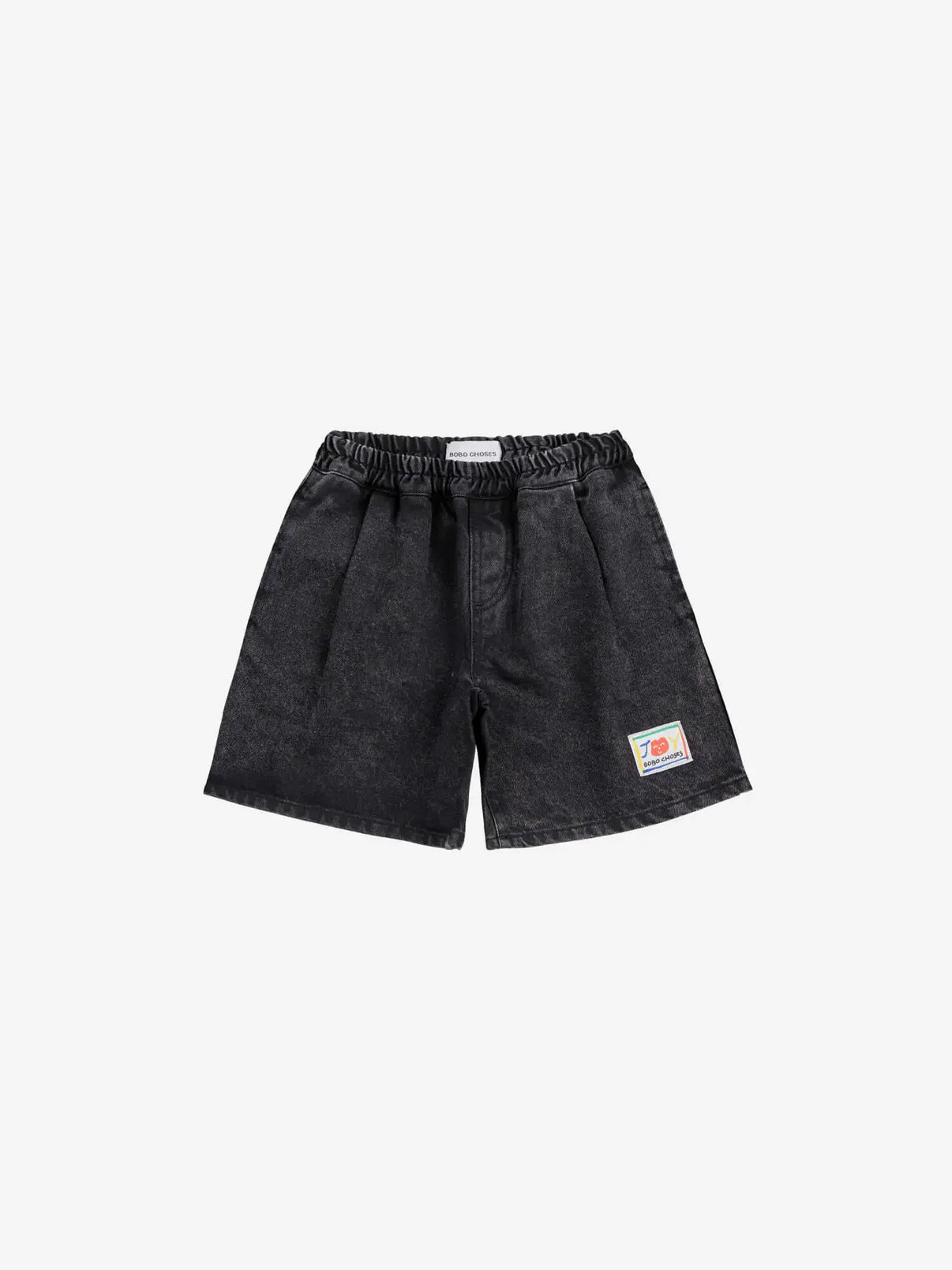 BC | Smiling Denim Bermuda Short | Black