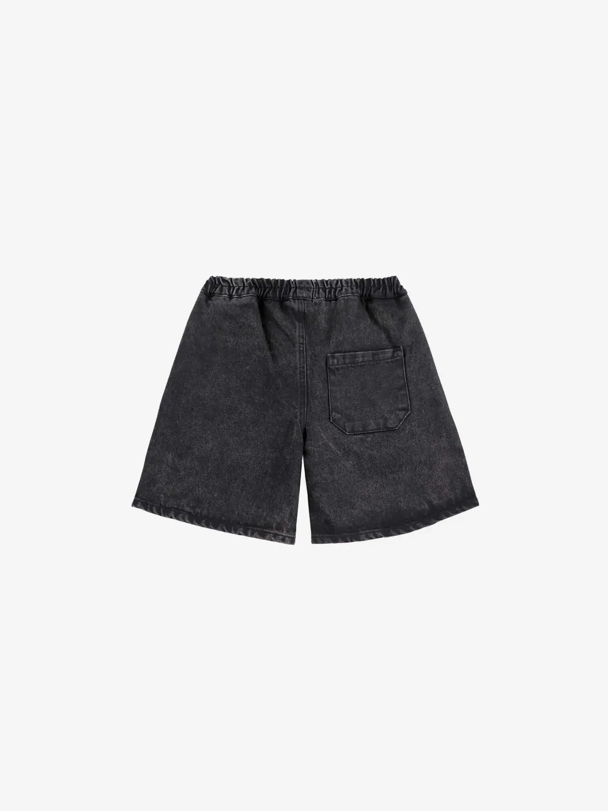 BC | Smiling Denim Bermuda Short | Black