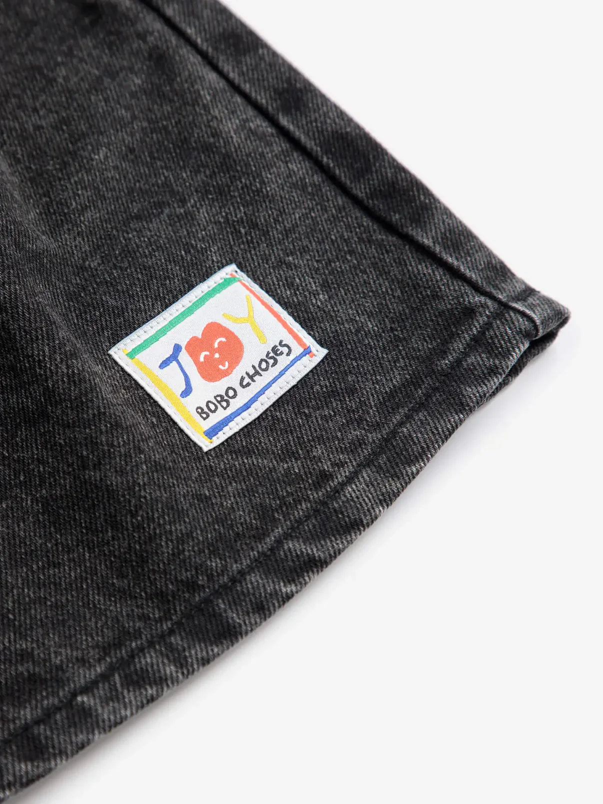 BC | Smiling Denim Bermuda Short | Black