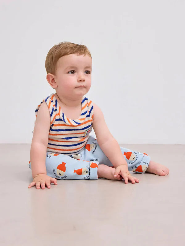 BC | Smiling Striped Terry Tank Top