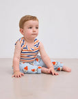 BC | Smiling Striped Terry Tank Top