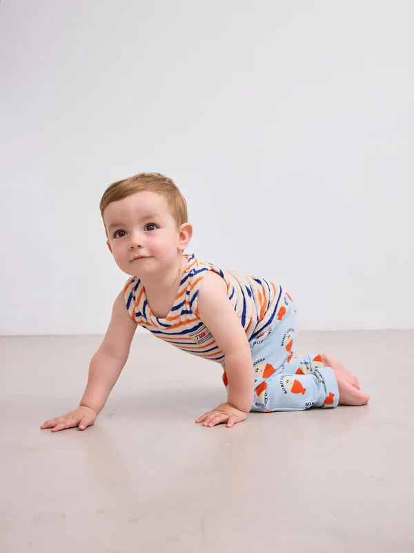 BC | Smiling Striped Terry Tank Top