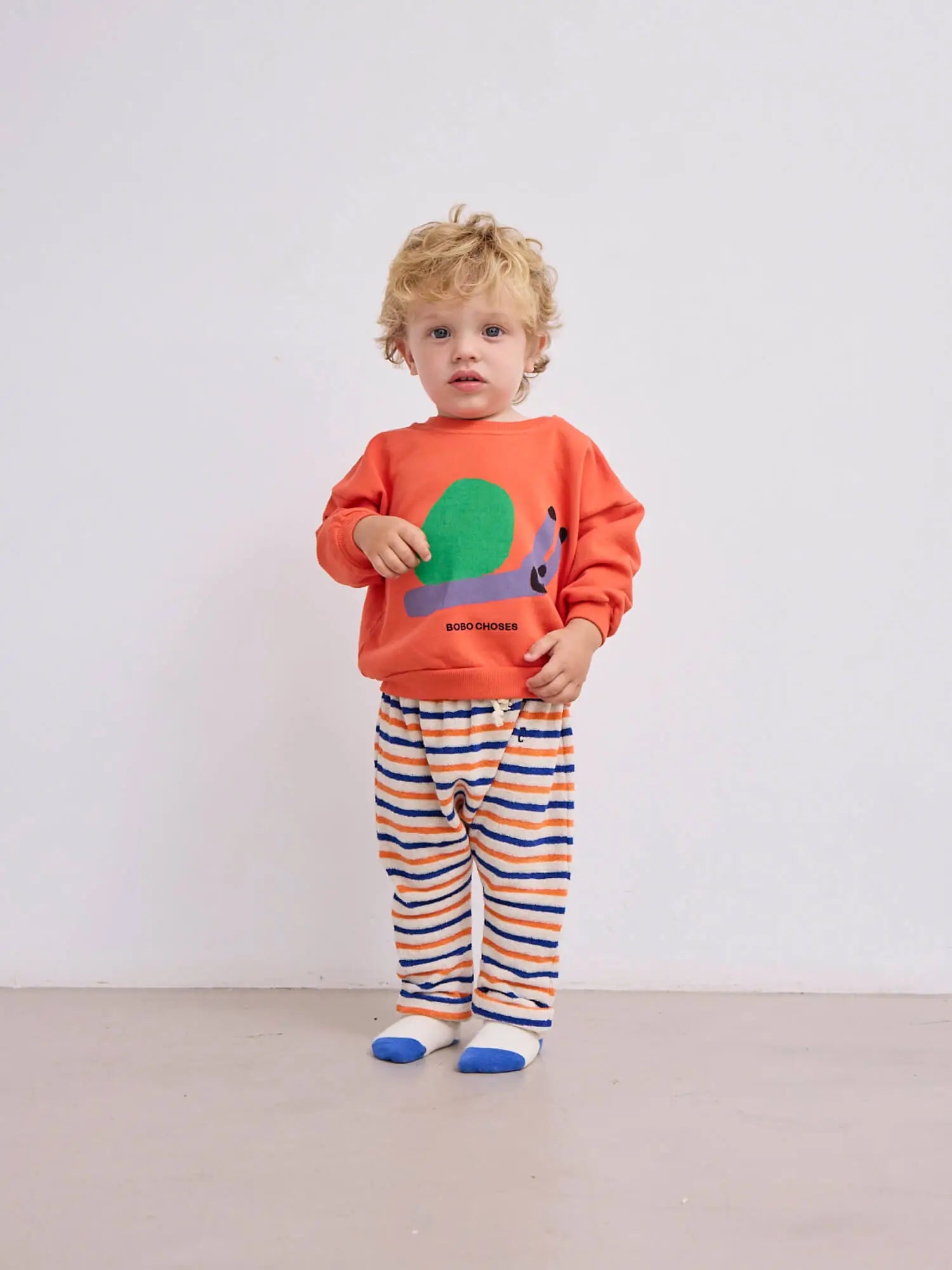 BC | Striped Terry Cloth Harem Pant