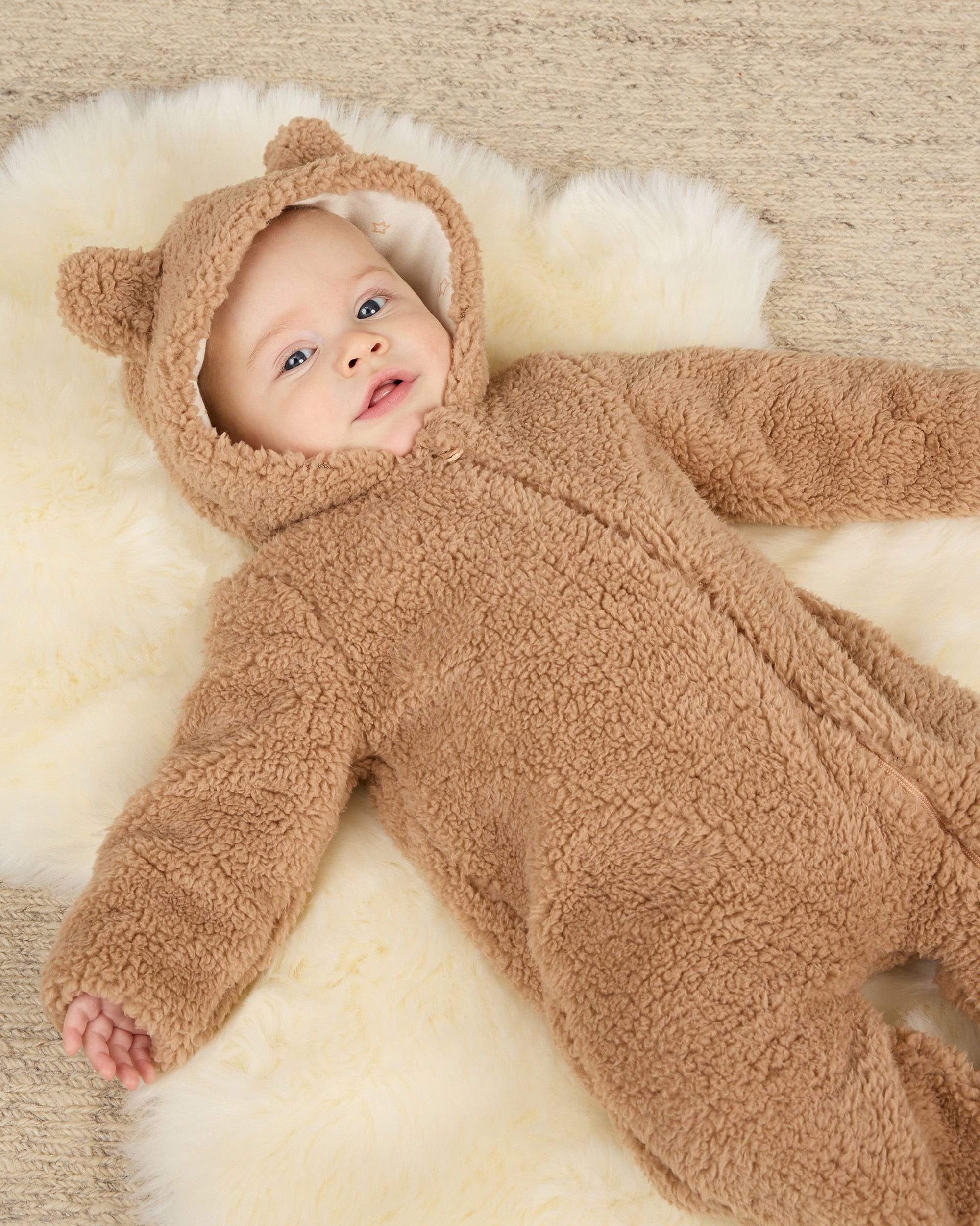 Bear Jumpsuit | Beige