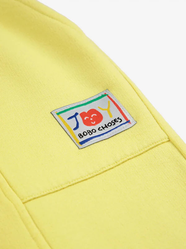 Bobo Choses BC Jogging Pant | Smiling Yellow
