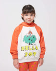 Bobo Choses Hello Joy Raglan Sleeves Hoodie