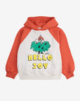 Bobo Choses Hello Joy Raglan Sleeves Hoodie