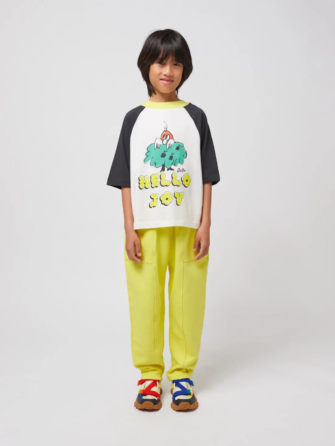 Bobo Choses Hello Joy Raglan Sleeves T-Shirt