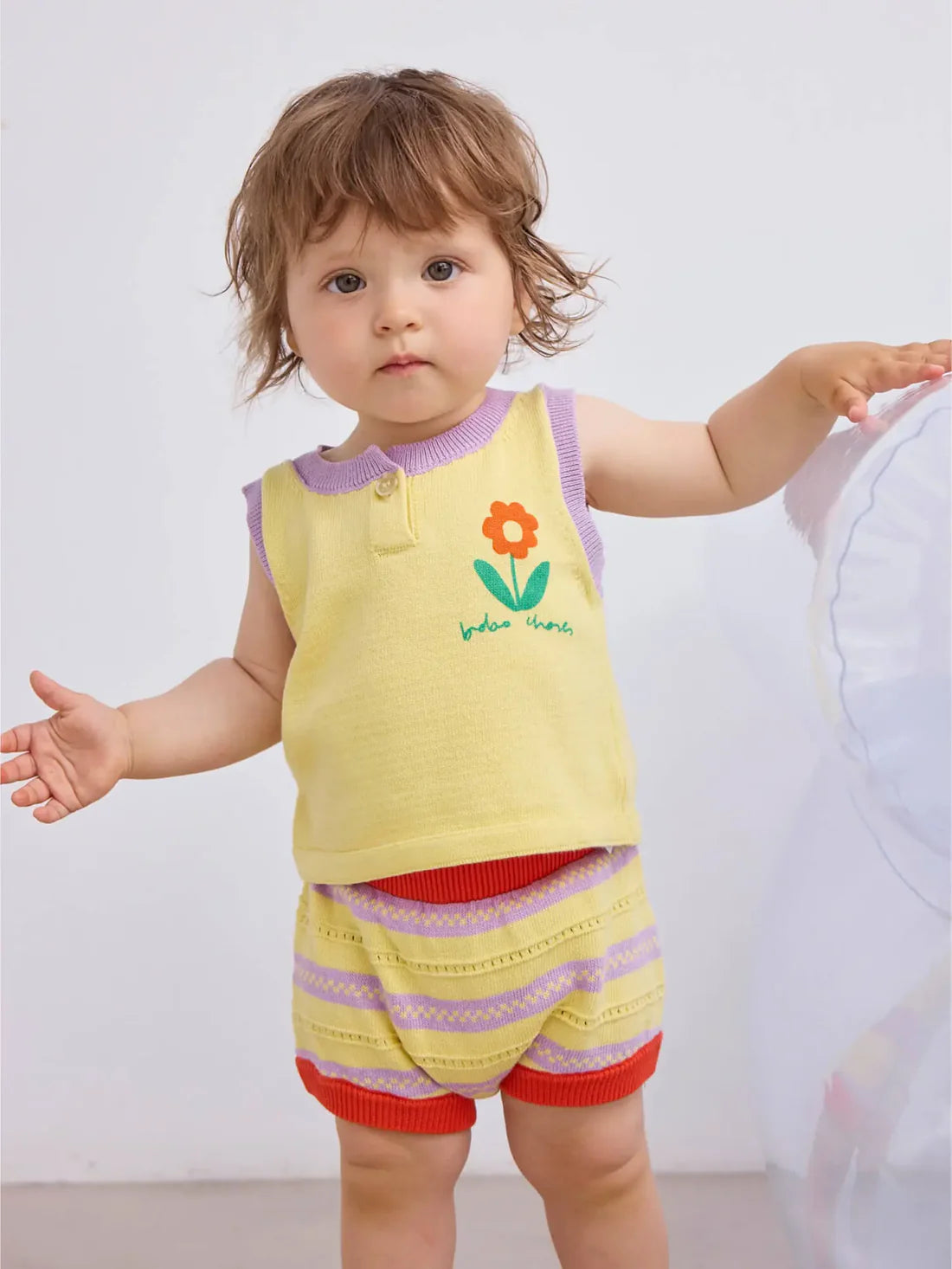 Bobo Choses Knitted Set | Flower
