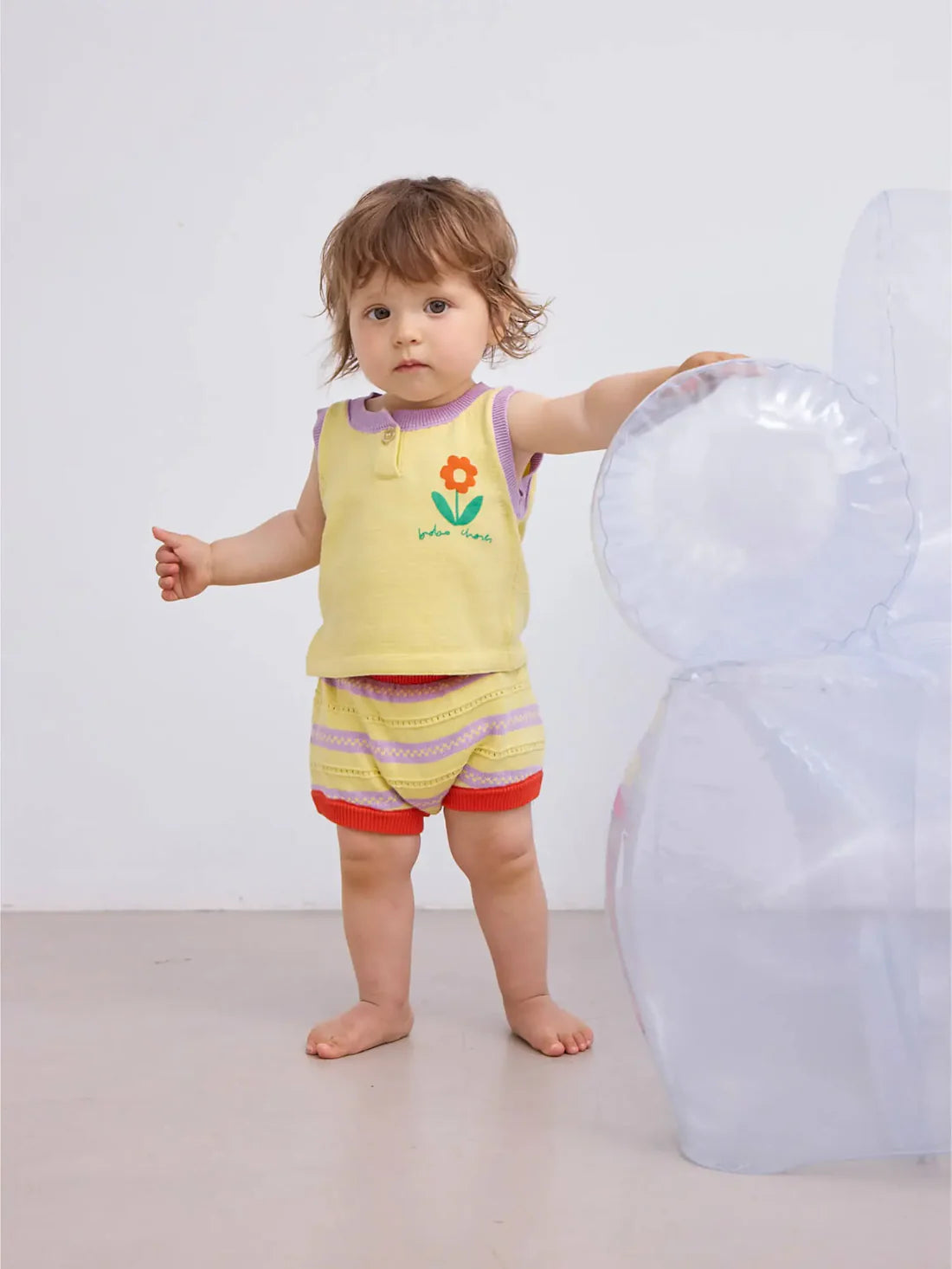 Bobo Choses Knitted Set | Flower
