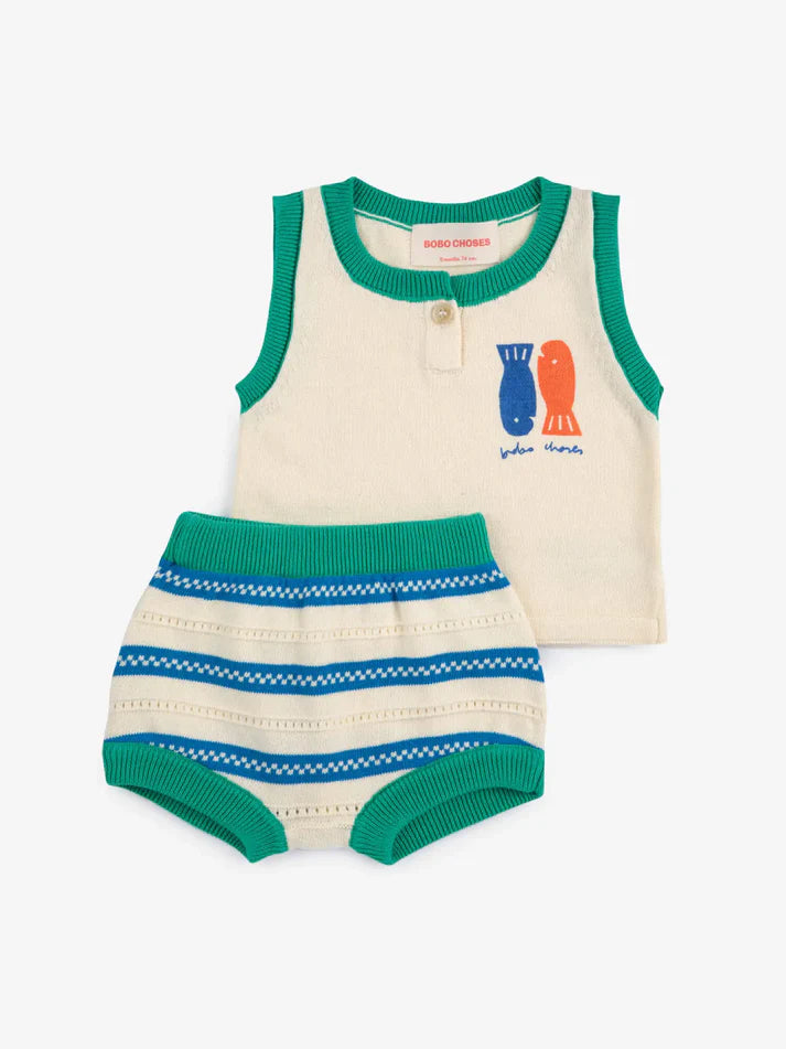 Bobo Choses Knitted Set | Lucky Fish