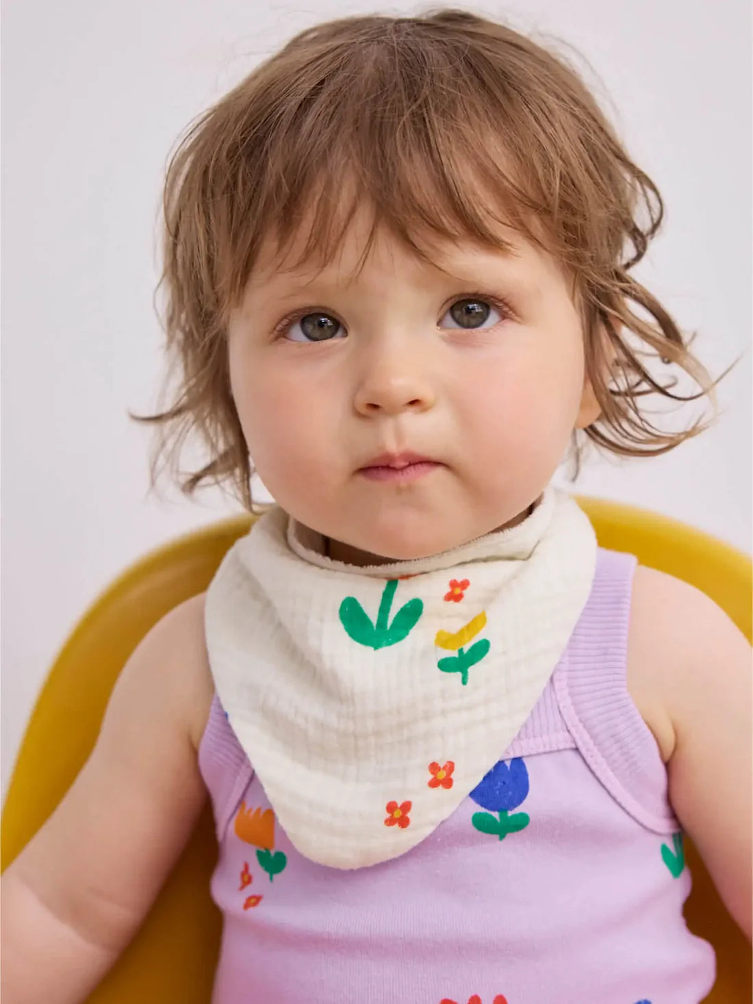 Bobo Choses Muslin and Bib Set | Garden Party All Over
