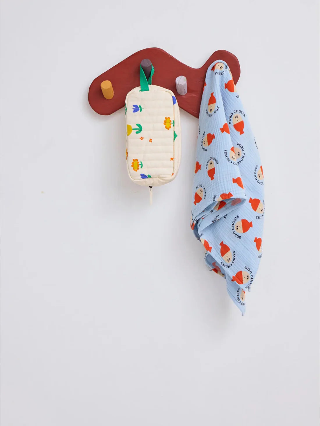 Bobo Choses Muslin and Bib Set | Morning Egg All Over