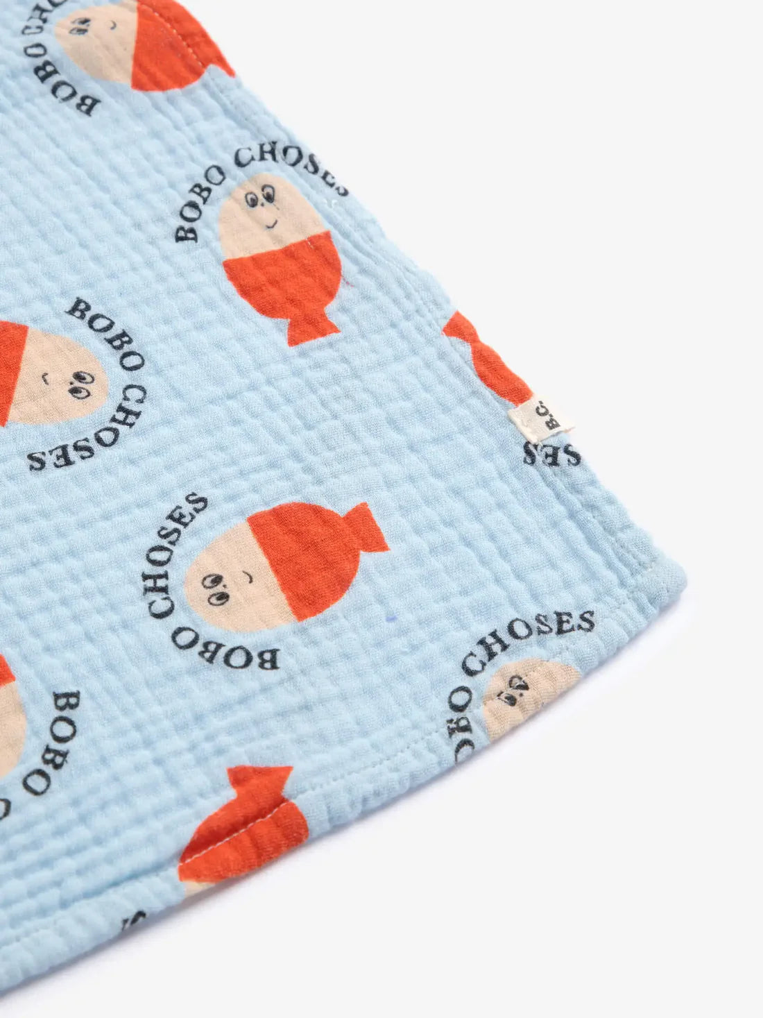 Bobo Choses Muslin and Bib Set | Morning Egg All Over