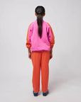 Bobo Choses Smiling Color Block 1/4 Zipped Sweatshirt