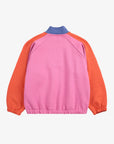 Bobo Choses Smiling Color Block 1/4 Zipped Sweatshirt