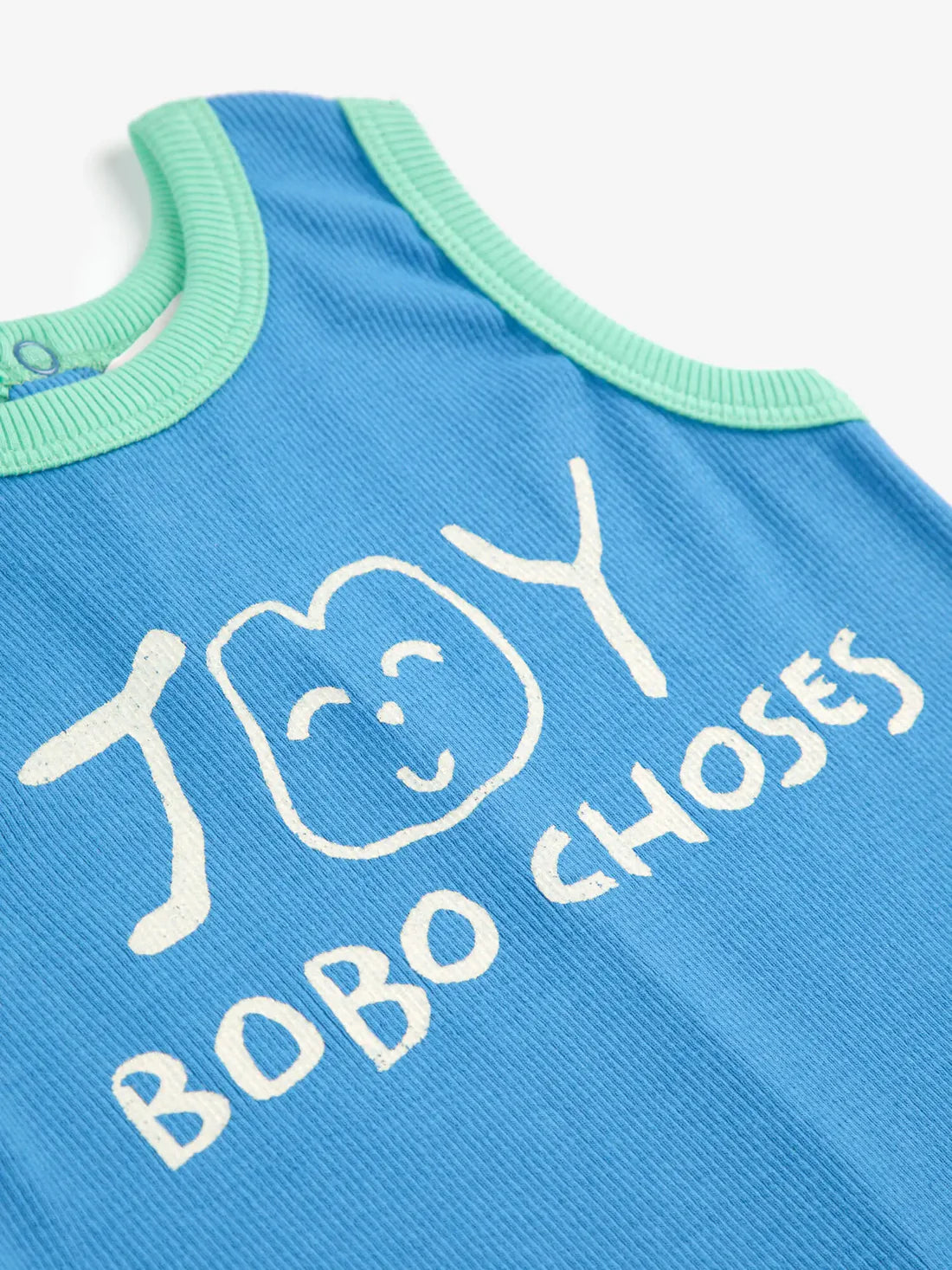 Bobo Choses Smiling Playsuit | Blue