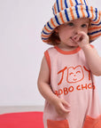 Bobo Choses Smiling Playsuit | Pink