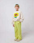 Bobo Choses Sunflower Cropped Sweatshirt