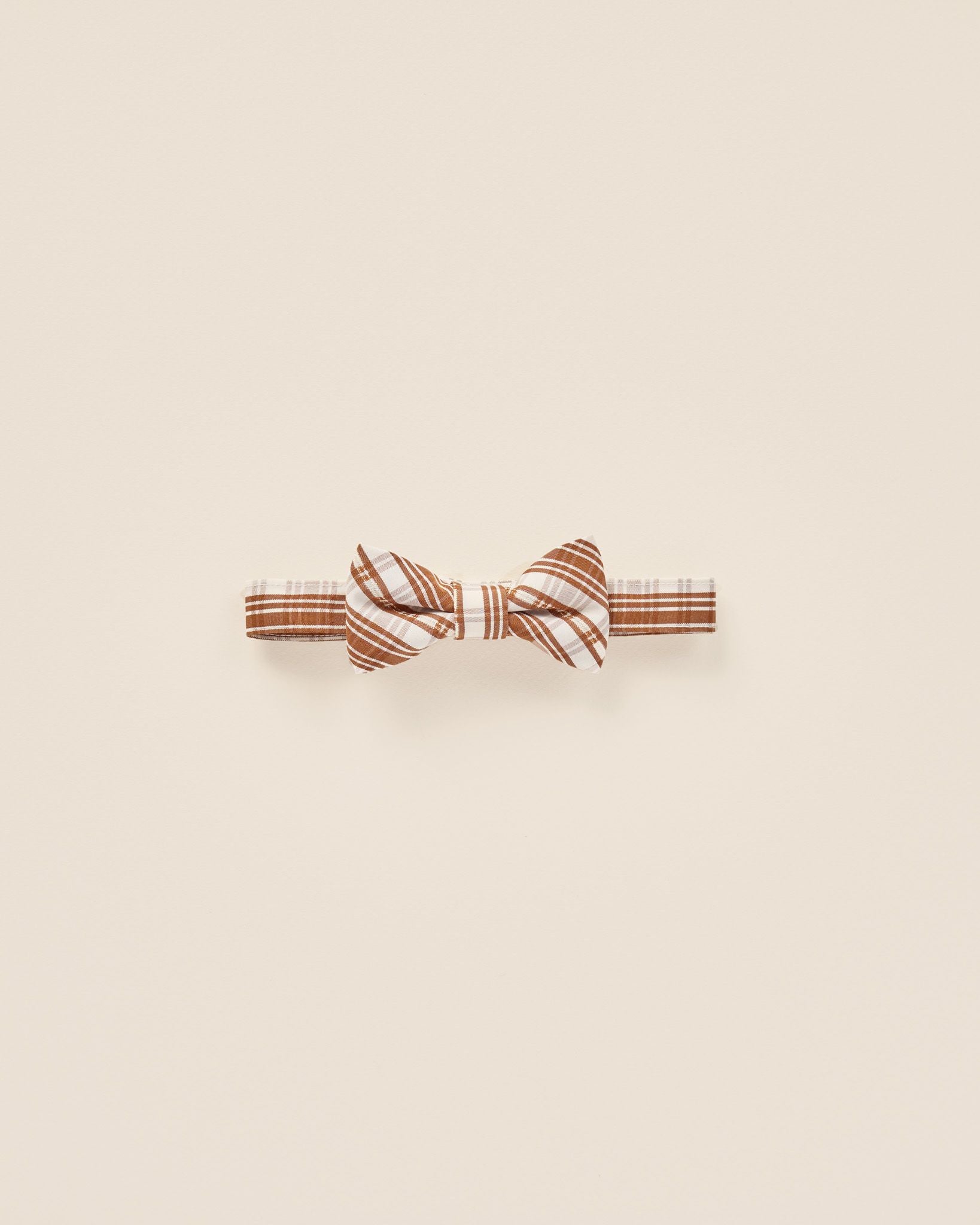 Bow Tie | Copper Plaid