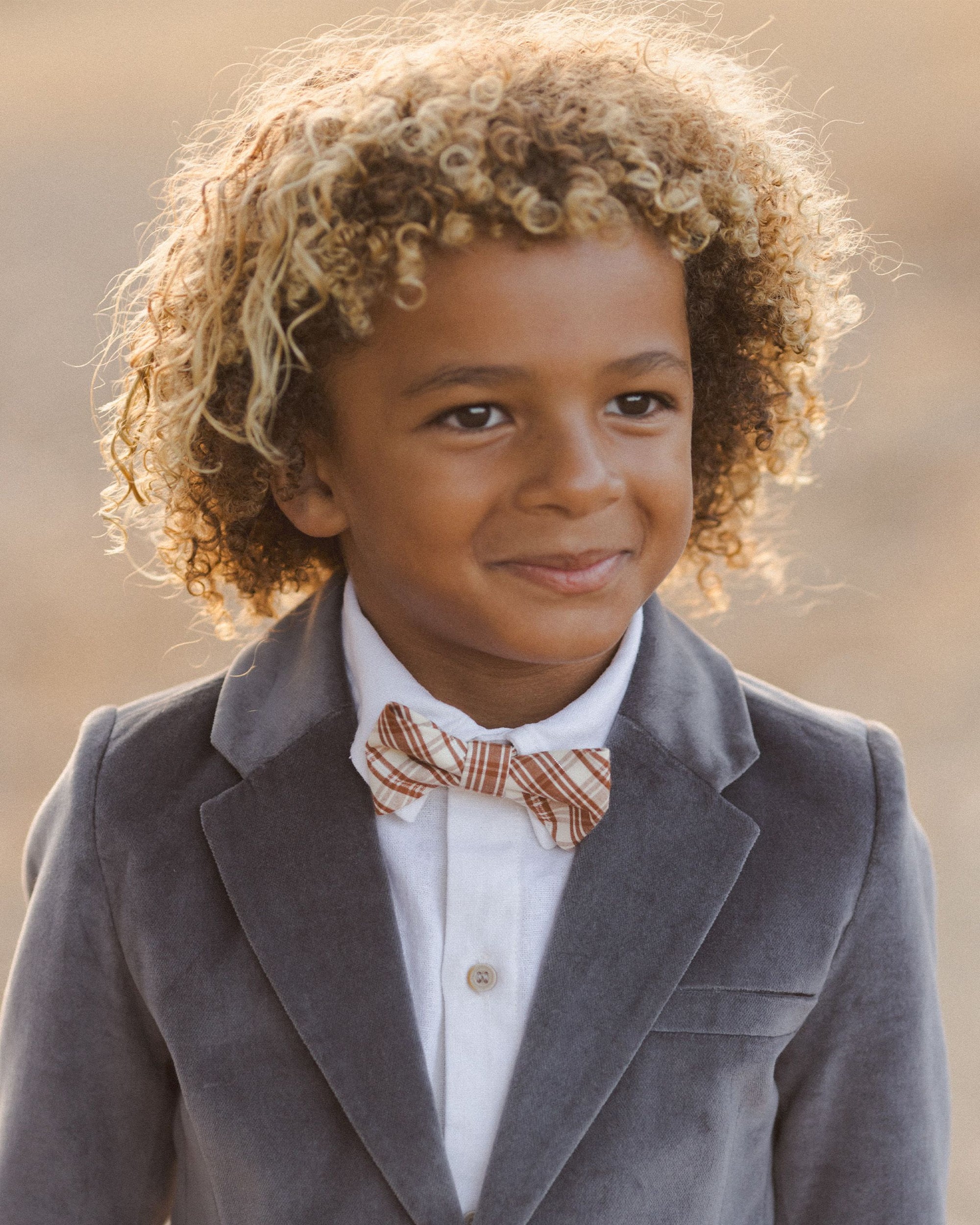 Bow Tie | Copper Plaid