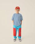 Blue Stripes Oversized T-Shirt