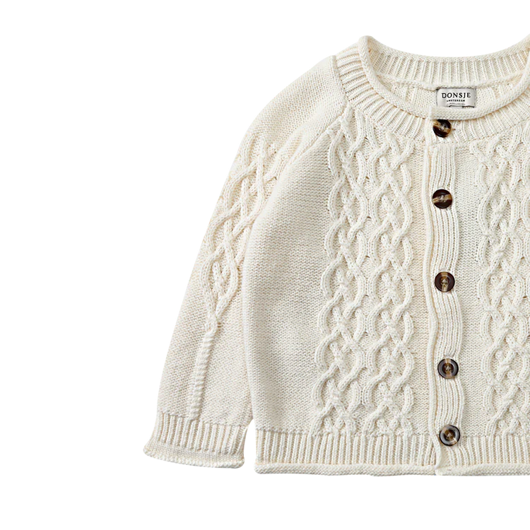 Donsje | Cleo Cardigan | Off White