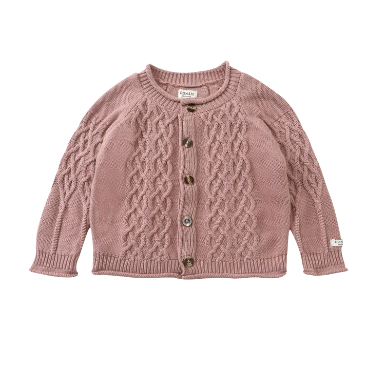 Donsje | Cleo Cardigan | Rose Dawn
