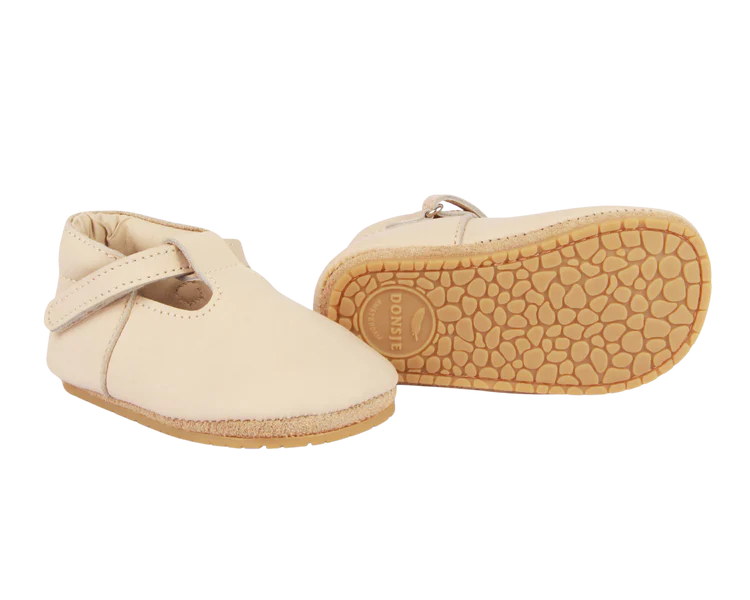 Donsje | Elia Shoes | Cream Leather