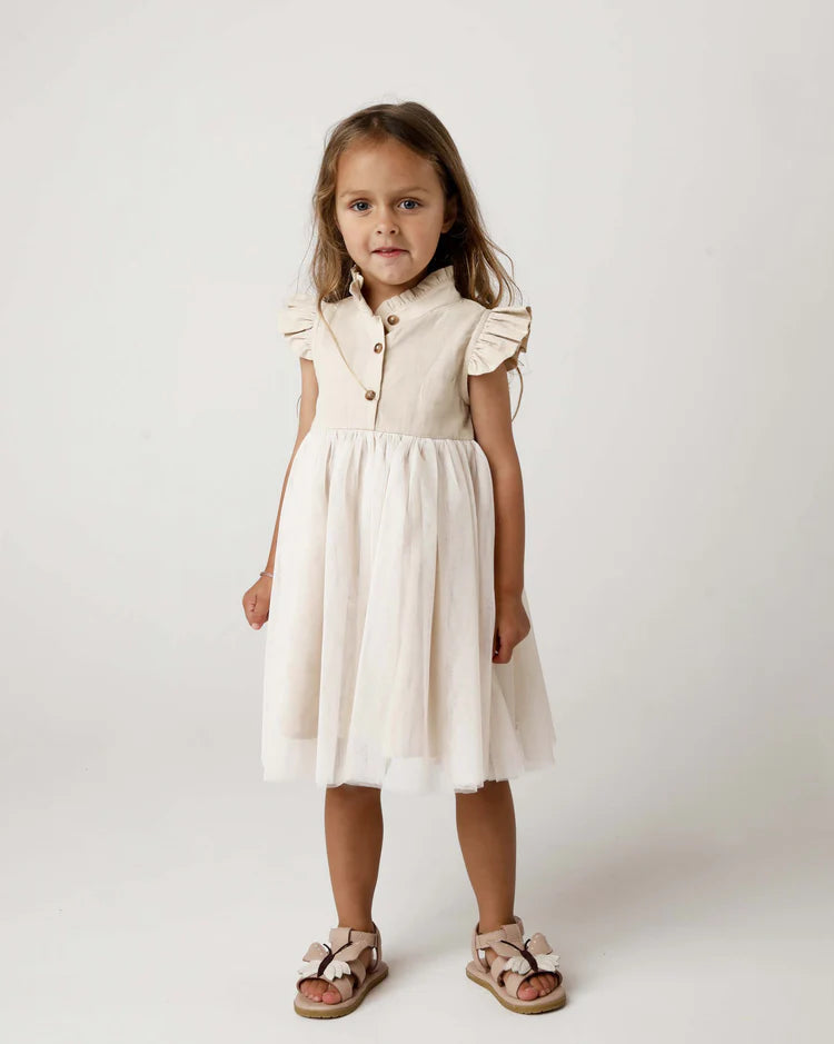 Donsje | Fleurance Dress | Soft Sand