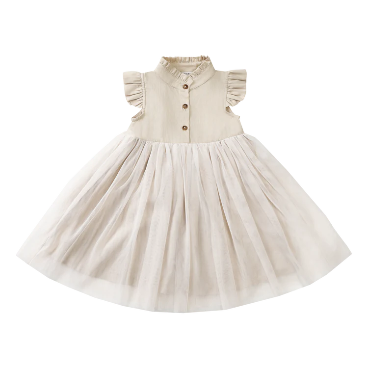 Donsje | Fleurance Dress | Soft Sand