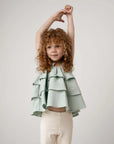 Doortje Top | Frosted Green