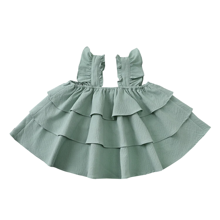 Doortje Top | Frosted Green