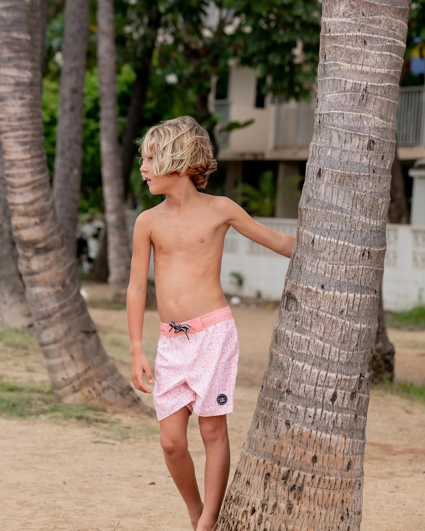 F4A | Shore Thing Boardshort | Papaya