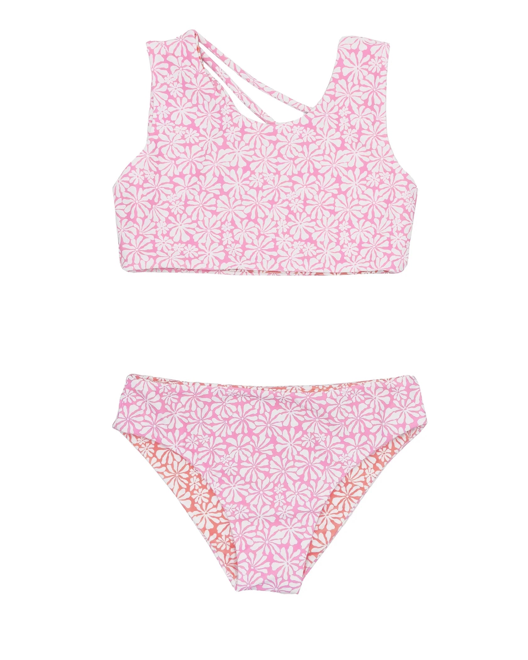 F4A | Summer Sun Reversible Bikini | Prism Pink