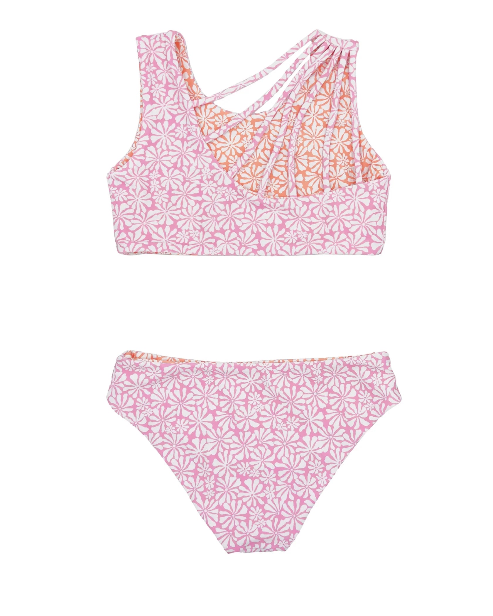 F4A | Summer Sun Reversible Bikini | Prism Pink