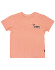 F4A | Surf Vibes Vintage Tee | Papaya