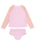 F4A | Swim All Day L/S Set | Prism Pink