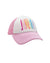 F4A | Trucker Hat | Pink Rainbow Surf