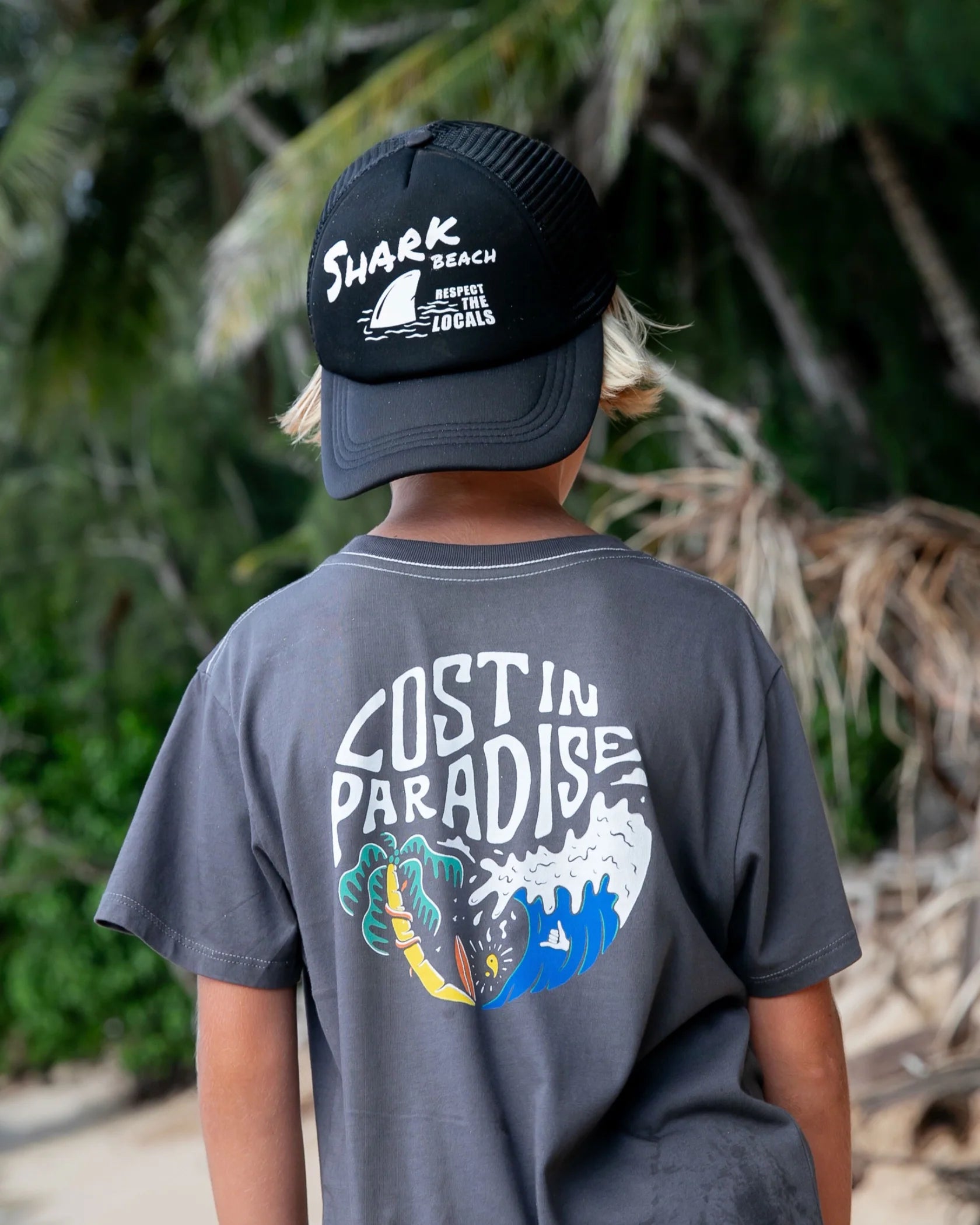 F4A | Trucker Hat | Shark Beach